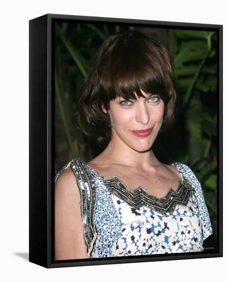 Milla Jovovich-null-Framed Stretched Canvas