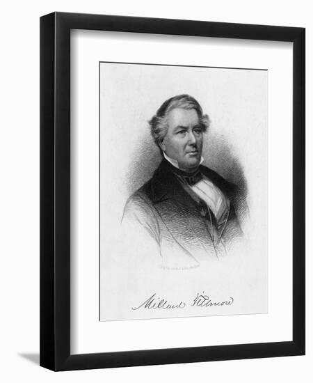 Millard Fillmore-B Hall-Framed Art Print