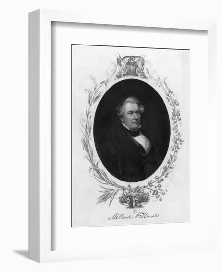 Millard Fillmore-null-Framed Art Print