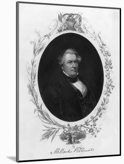 Millard Fillmore-null-Mounted Art Print