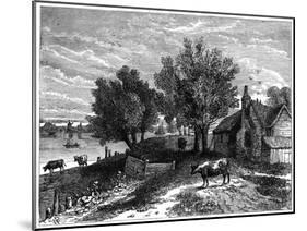 Millbank, London, C1800-null-Mounted Giclee Print