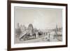 Millbank, Westminster, London, 1841-William Parrott-Framed Giclee Print