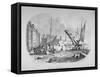 Millbank, Westminster, London, C1825-null-Framed Stretched Canvas