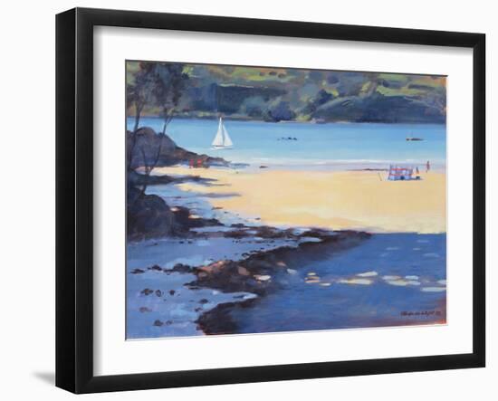 Millbay, Salcombe, 1998-Jennifer Wright-Framed Giclee Print