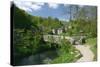 Milldale, Dovedale, Derbyshire-Peter Thompson-Stretched Canvas