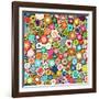 Millefiori-Sharon Turner-Framed Art Print