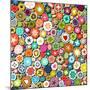 Millefiori-Sharon Turner-Mounted Art Print