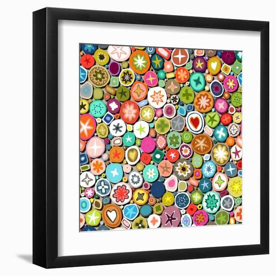 Millefiori-Sharon Turner-Framed Art Print