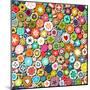 Millefiori-Sharon Turner-Mounted Art Print