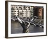 Millenium Bridge, London, England-Walter Bibikow-Framed Photographic Print