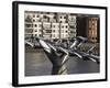 Millenium Bridge, London, England-Walter Bibikow-Framed Photographic Print