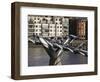 Millenium Bridge, London, England-Walter Bibikow-Framed Photographic Print