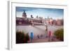 Millenium Bridge London-Felipe Rodriguez-Framed Photographic Print