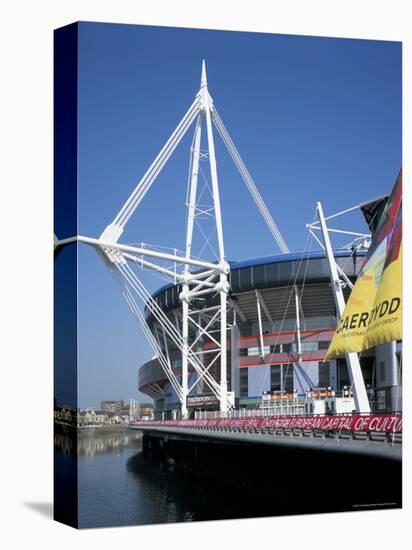 Millenium Stadium, Cardiff, Wales, United Kingdom-G Richardson-Stretched Canvas