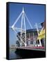 Millenium Stadium, Cardiff, Wales, United Kingdom-G Richardson-Framed Stretched Canvas