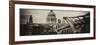 Millennium Bridge and St. Paul's Cathedral - City of London - UK - England - United Kingdom-Philippe Hugonnard-Framed Photographic Print