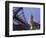 Millennium Bridge and St. Pauls Cathedral, Illuminated at Dusk, London, England, United Kingdom-Gavin Hellier-Framed Photographic Print