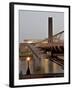 Millennium Bridge and Tate Modern, London, England, United Kingdom-Charles Bowman-Framed Photographic Print