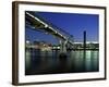 Millennium Bridge and Tate Modern, London, England-Alan Copson-Framed Photographic Print