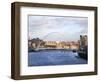 Millennium Bridge and the Baltic from the Swing Bridge, Newcastle Upon Tyne, Tyne and Wear, England-Mark Sunderland-Framed Photographic Print