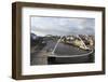 Millennium Bridge and Tyne Bridge Span the River Tyne-Stuart Forster-Framed Photographic Print