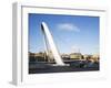 Millennium Bridge, Gateshead, Tyne and Wear, England, United Kingdom, Europe-Mark Sunderland-Framed Photographic Print