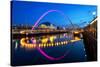 Millennium Bridge Newcastle-SAKhanPhotography-Stretched Canvas