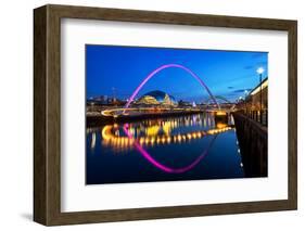 Millennium Bridge Newcastle-SAKhanPhotography-Framed Photographic Print