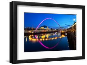 Millennium Bridge Newcastle-SAKhanPhotography-Framed Photographic Print