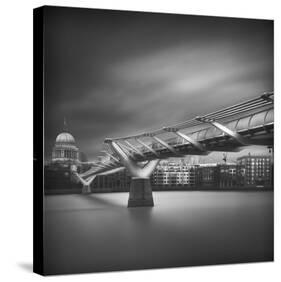 Millennium Bridge-Ahmed Thabet-Stretched Canvas