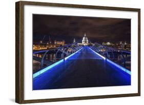 Millennium Bridge-Giuseppe Torre-Framed Photographic Print