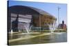 Millennium Centre, Cardiff Bay, Wales, United Kingdom, Europe-Billy Stock-Stretched Canvas