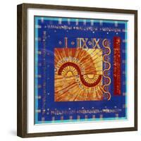 Millennium 'Golden Dawn'-Sabira Manek-Framed Giclee Print