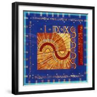 Millennium 'Golden Dawn'-Sabira Manek-Framed Giclee Print