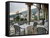 Millennium Hotel, Veranda Restaurant, Opatija, Croatia-Lisa S. Engelbrecht-Framed Stretched Canvas