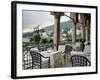 Millennium Hotel, Veranda Restaurant, Opatija, Croatia-Lisa S. Engelbrecht-Framed Photographic Print