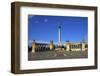Millennium Monument, Heroes Square, Budapest, Hungary, Europe-Neil Farrin-Framed Photographic Print