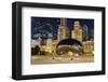 Millennium Park Chicago Cloud-null-Framed Art Print