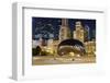 Millennium Park Chicago Cloud-null-Framed Art Print