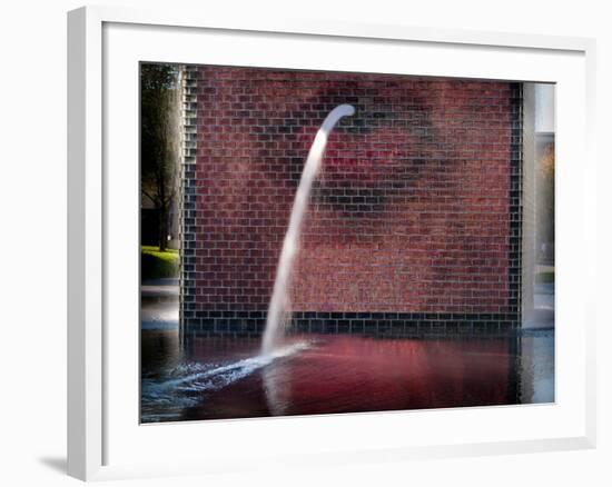 Millennium Park Fountain Chicago-Steve Gadomski-Framed Photographic Print