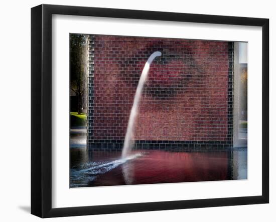 Millennium Park Fountain Chicago-Steve Gadomski-Framed Photographic Print