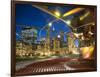 Millennium Park  Outdoor Theater At Night-Patrick Warneka-Framed Photographic Print