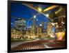 Millennium Park  Outdoor Theater At Night-Patrick Warneka-Framed Photographic Print