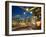 Millennium Park  Outdoor Theater At Night-Patrick Warneka-Framed Photographic Print