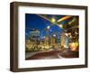 Millennium Park  Outdoor Theater At Night-Patrick Warneka-Framed Photographic Print