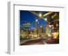 Millennium Park  outdoor theater-Patrick  J. Warneka-Framed Photographic Print