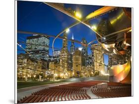 Millennium Park  outdoor theater-Patrick  J. Warneka-Mounted Photographic Print