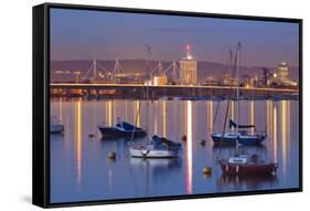 Millennium Stadium, Cardiff Bay, Wales, United Kingdom, Europe-Billy Stock-Framed Stretched Canvas