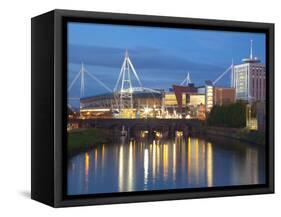 Millennium Stadium, Cardiff, South Wales, Wales, United Kingdom, Europe-Billy Stock-Framed Stretched Canvas