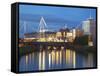 Millennium Stadium, Cardiff, South Wales, Wales, United Kingdom, Europe-Billy Stock-Framed Stretched Canvas